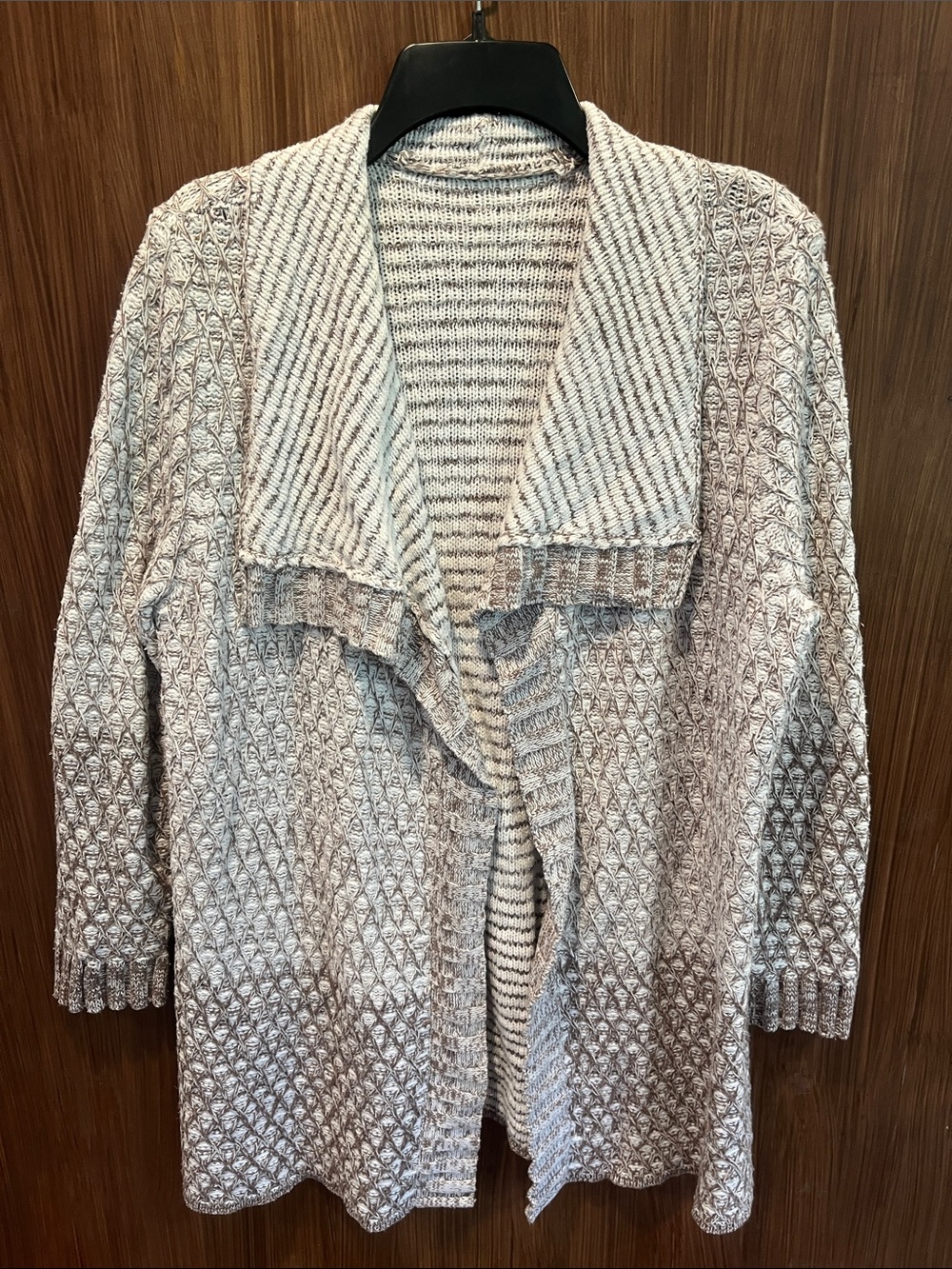 Chico’s Neutral Patterned Sweater